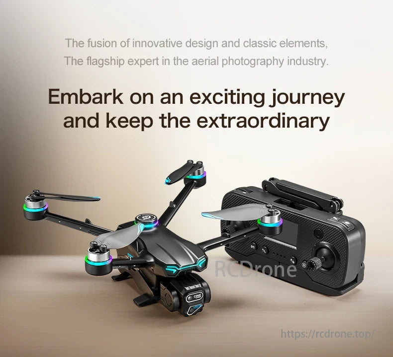 GT6 Drone, Innovative design meets classic elements for aerial photography.