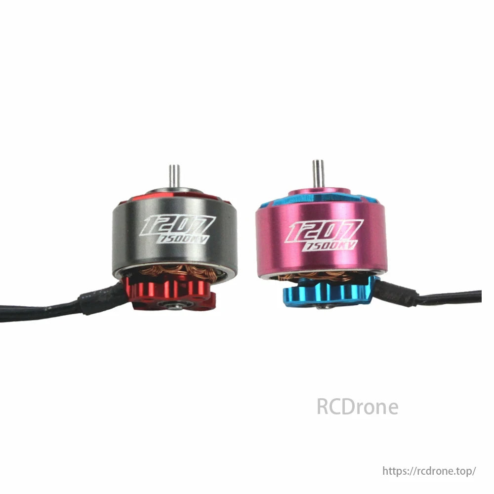 GTS V2 Motor, The GTS V2 1207 motor features a robust 12N14P stator configuration, combining lightweight design with high output, suitable for freestyle and cinematic drone applications.