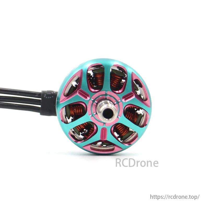 GTS V3 2105 Brushless Motor, The drone CNC-machined body comes in stylish Gun Metal & Gold or Teal Blue & Pink colors.