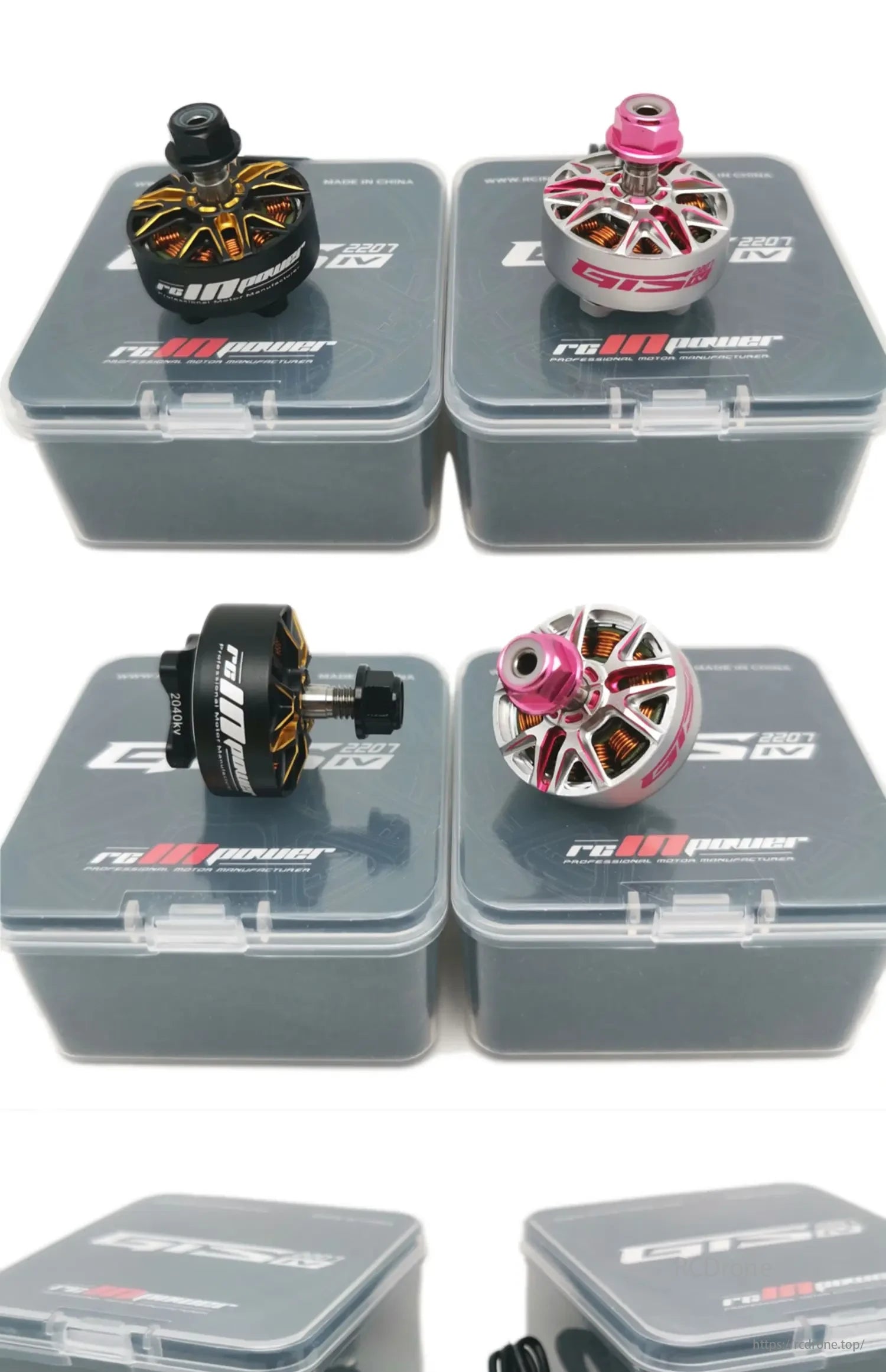 GTS V4 2207 5-6S FPV Motor, High-performance brushless motor for freestyle FPV, high-throttle flights, and racing drones with excellent cooling and premium components.