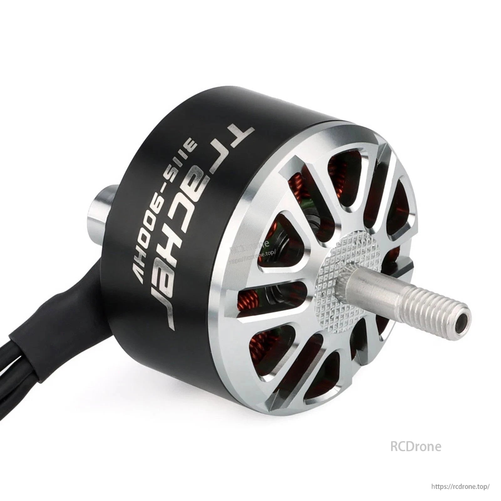 GTSKYTENRC Tracker 3115 900KV Brushless Motor, Tracker 3115 900KV brushless motor, 12N14P, M5 shaft, 6S compatible, 19×19 mm, ideal for 9–11 inch FPV drones.