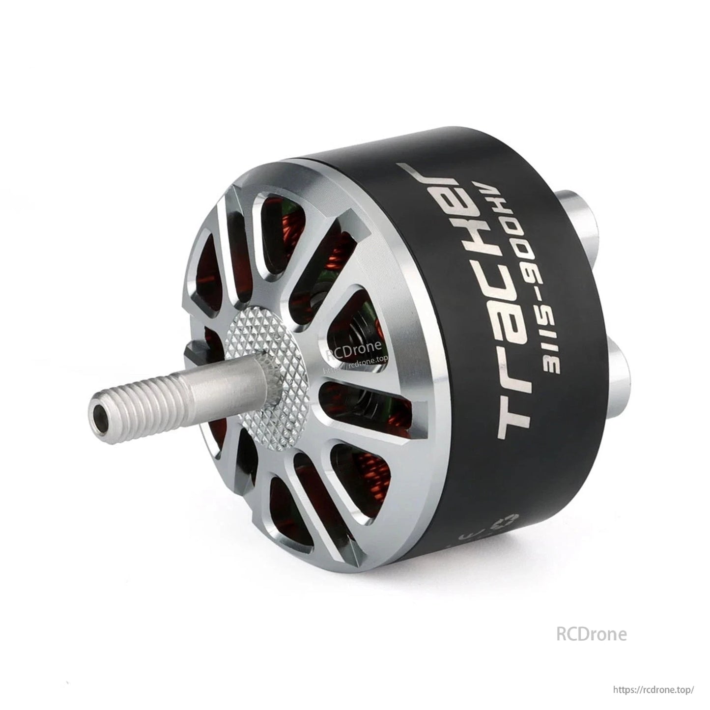 GTSKYTENRC Tracker 3115 900KV Brushless Motor, Tracker 3115-900KV brushless motor, 12N14P, M5 shaft, 6S compatible, 19×19 mm, ideal for 9–11 inch long-range FPV drones.