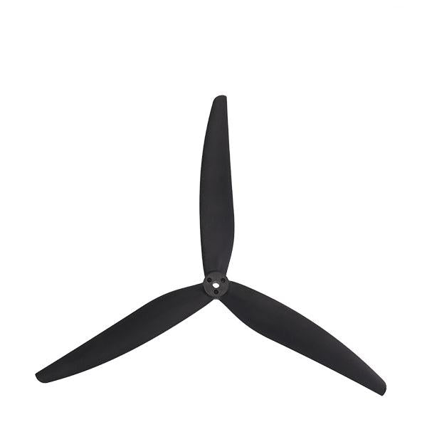Gemfan 1145-3 11x4.5 3-blade glass fiber nylon FPV drone propeller, single prop top view