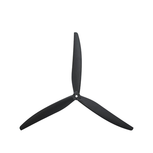 Gemfan 1309-3 13-inch 3-blade quadcopter propeller, black glass-fiber nylon, 6mm hub