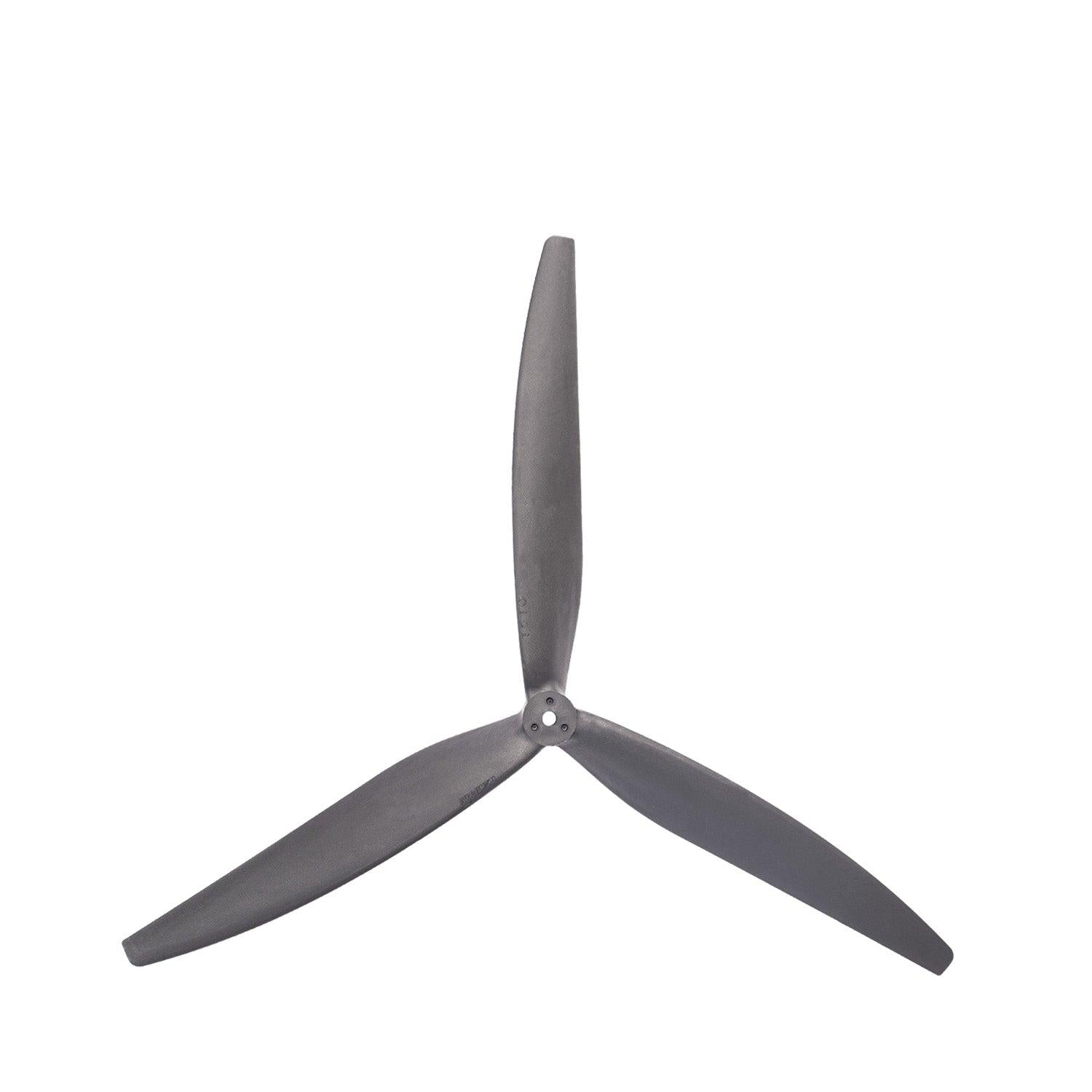 Gemfan 1510-3 15in 3-Blade Propeller, single black tri-blade prop on white background