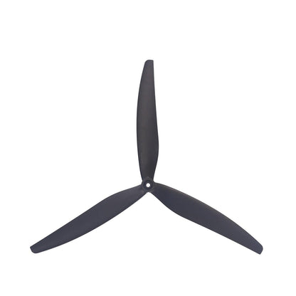 Gemfan 16x8x3 / 17x8x3 / 18x10x3 drone propeller, black 3-blade prop with center mounting hole