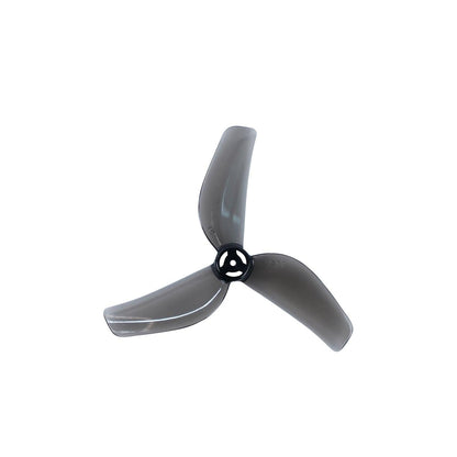 Gemfan 1811-3 45mm 3-blade micro drone propeller, smoke black single prop view