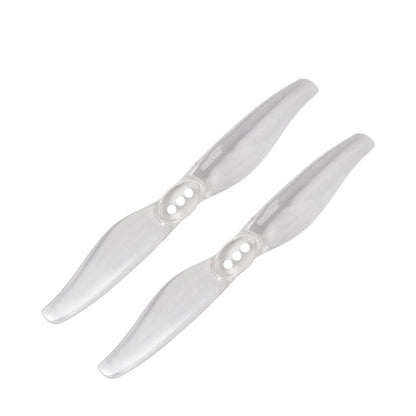 Gemfan 3018-2 Toothpick Propeller, clear 2-blade quadcopter prop pair with 3-hole hub