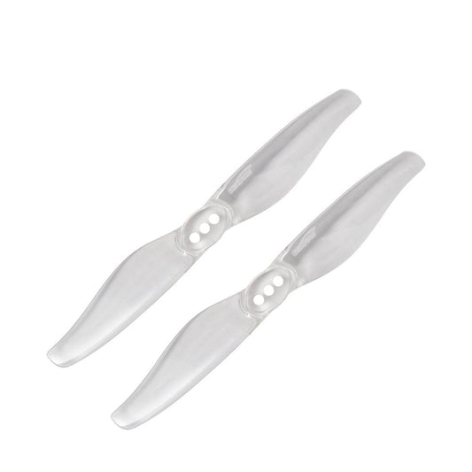 Gemfan 3018-2 Toothpick Propeller, clear 2-blade quadcopter prop pair with 3-hole hub