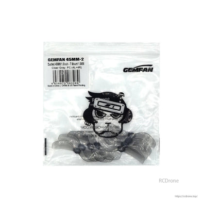 Retail bag of s, clear gray set with T-mount 1.5mm label