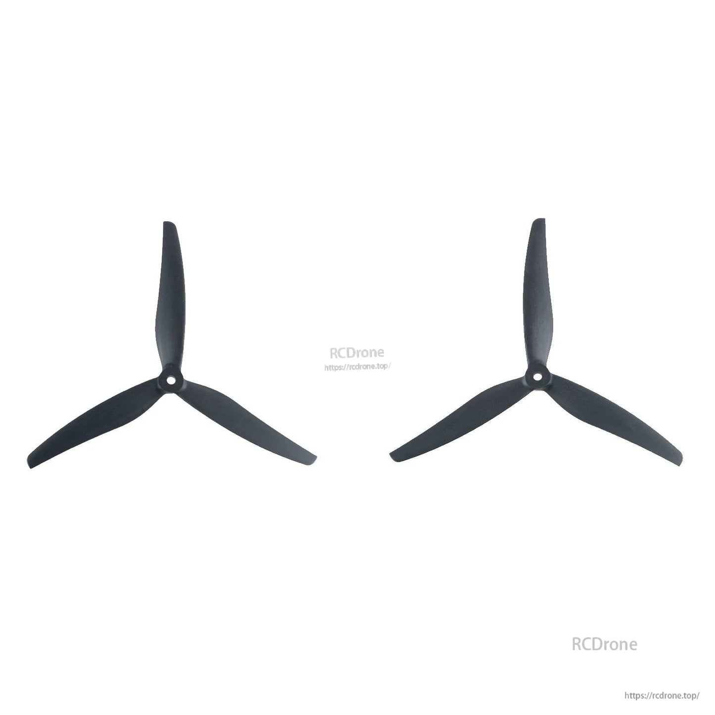 Two Gemfan 7535-3 7.5x3.5in 3-blade propellers shown as a matching pair on white background