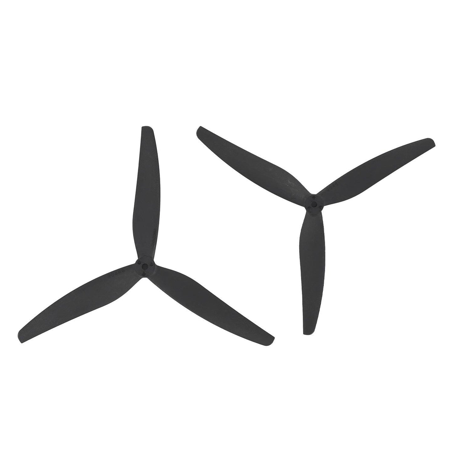 Gemfan 9046-3 9x4.6 tri-blade propellers set, 1 pair CW and CCW, black, 5mm center hole