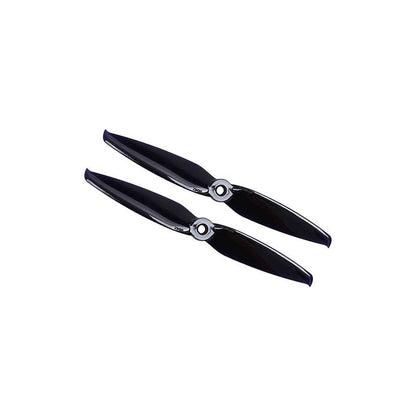 Black 2-blade drone propeller pair with hub mount, Gemfan Flash 6042-2 style