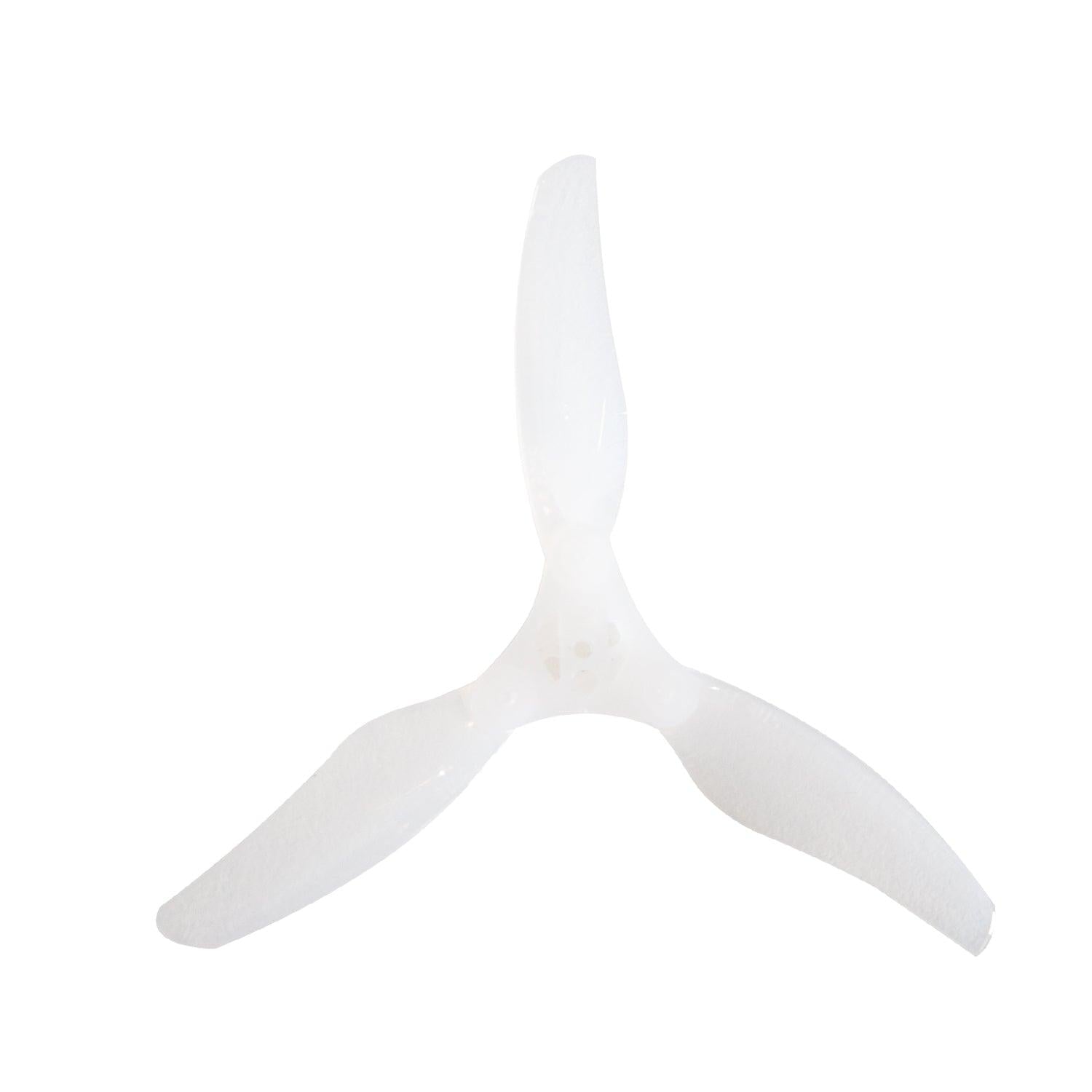 Gemfan Floppy Proppy 3015-3 folding 3-blade propeller, translucent white PC tri-blade
