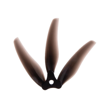 Gemfan Floppy Proppy 6030-3 folding 3-blade propeller, black, single prop with center mount hole