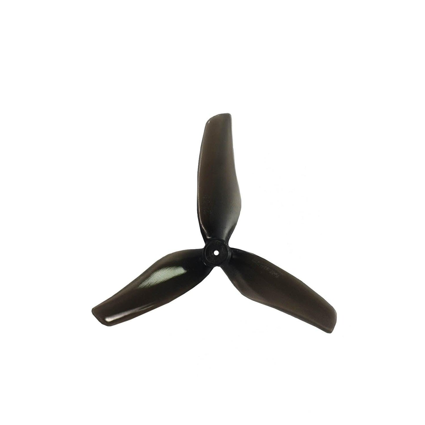 Gemfan Hurricane 2009 3-Blade PC propeller, single black tri-blade rotor on white background