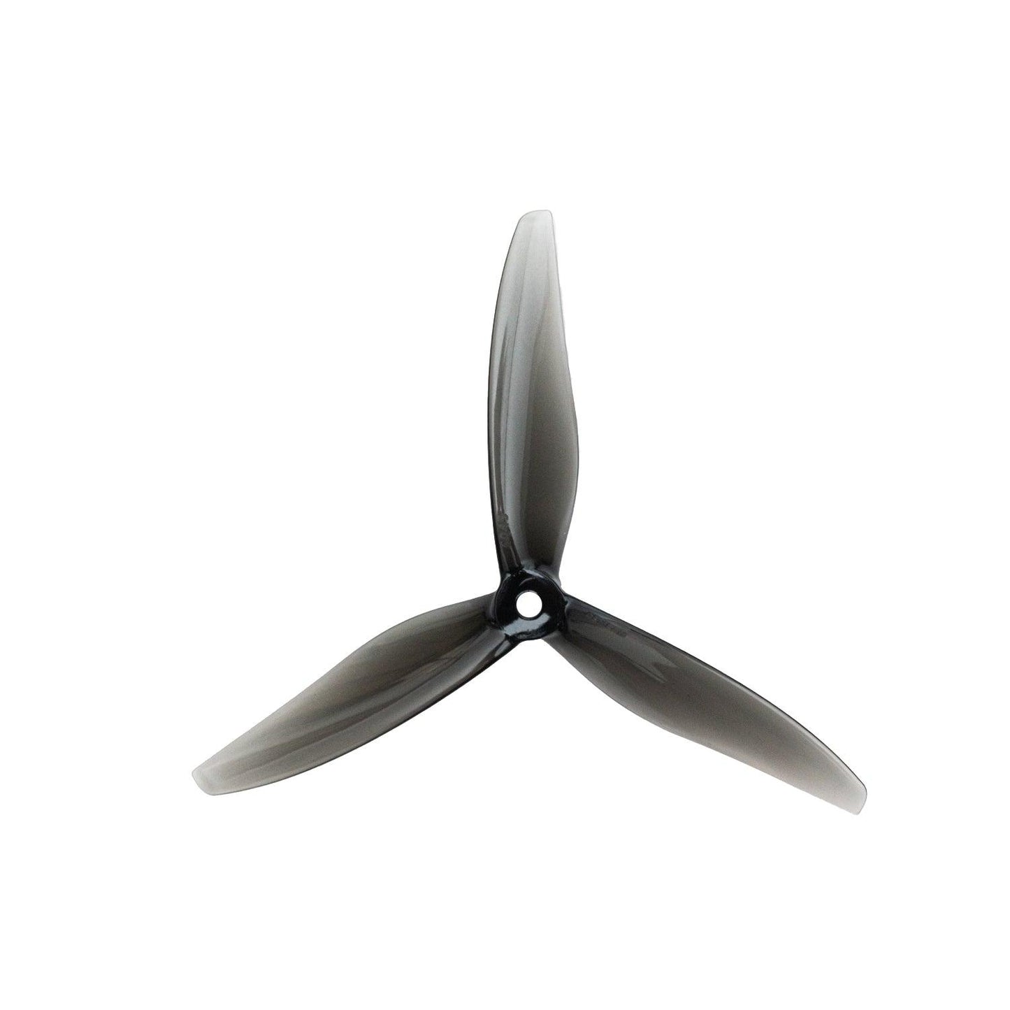 Gemfan Hurricane 6045-3 6x4.5 tri-blade propeller, smoke gray PC, 5mm center mount hole