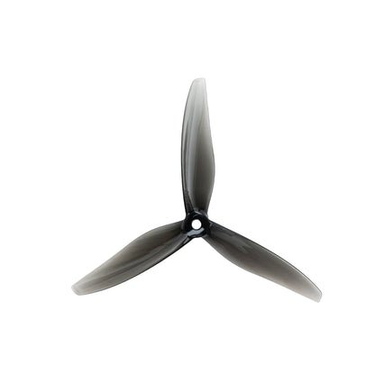 Gemfan Hurricane 6045-3 6x4.5 tri-blade propeller, smoke gray PC, 5mm center mount hole
