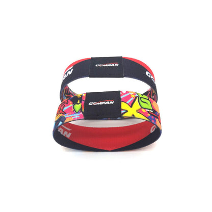 Gemfan Stack Savers Stack Saver 2.5X20CM FPV battery straps set, black/red and graffiti designs