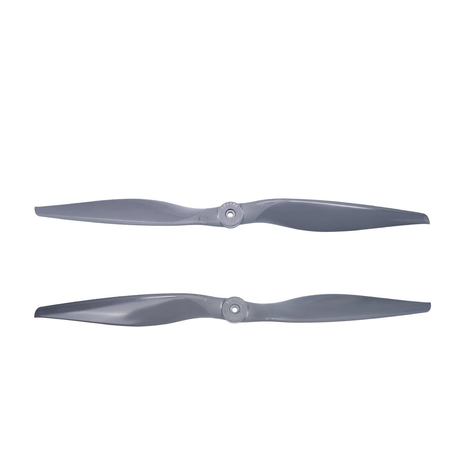 Pair of Gemfan VORTEX 19x10 electric propellers shown horizontally, two pieces stacked