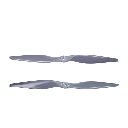 Gemfan VORTEX 20x10 electric propeller set, top view showing both blades and hub