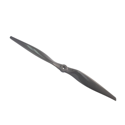 Diagonal view of propeller showing full span and hub detail
