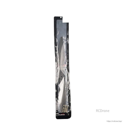 Gemfan propeller in clear retail packaging sleeve, single piece inside