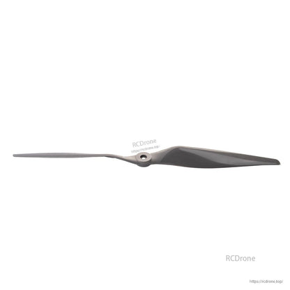Side profile of Gemfan VORTEX propeller showing airfoil and hub thickness