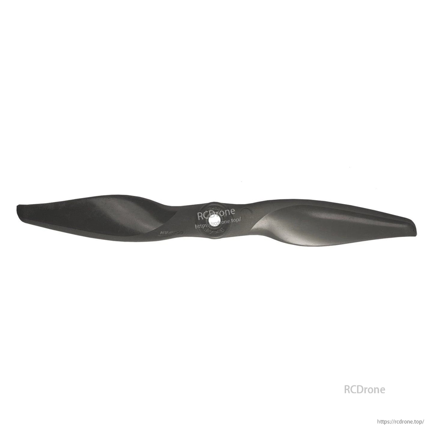 Gemfan VORTEX 8x4 propeller top view with hub marking and center mounting hole