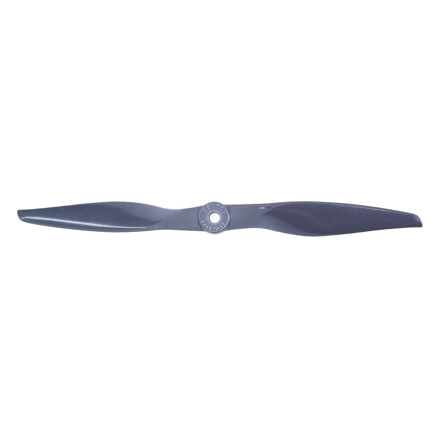 Single Gemfan Vortex 10X10 propeller full view on white background