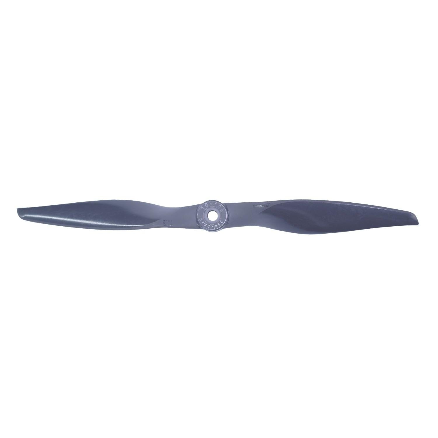 Single Gemfan Vortex 10X10 propeller full view on white background