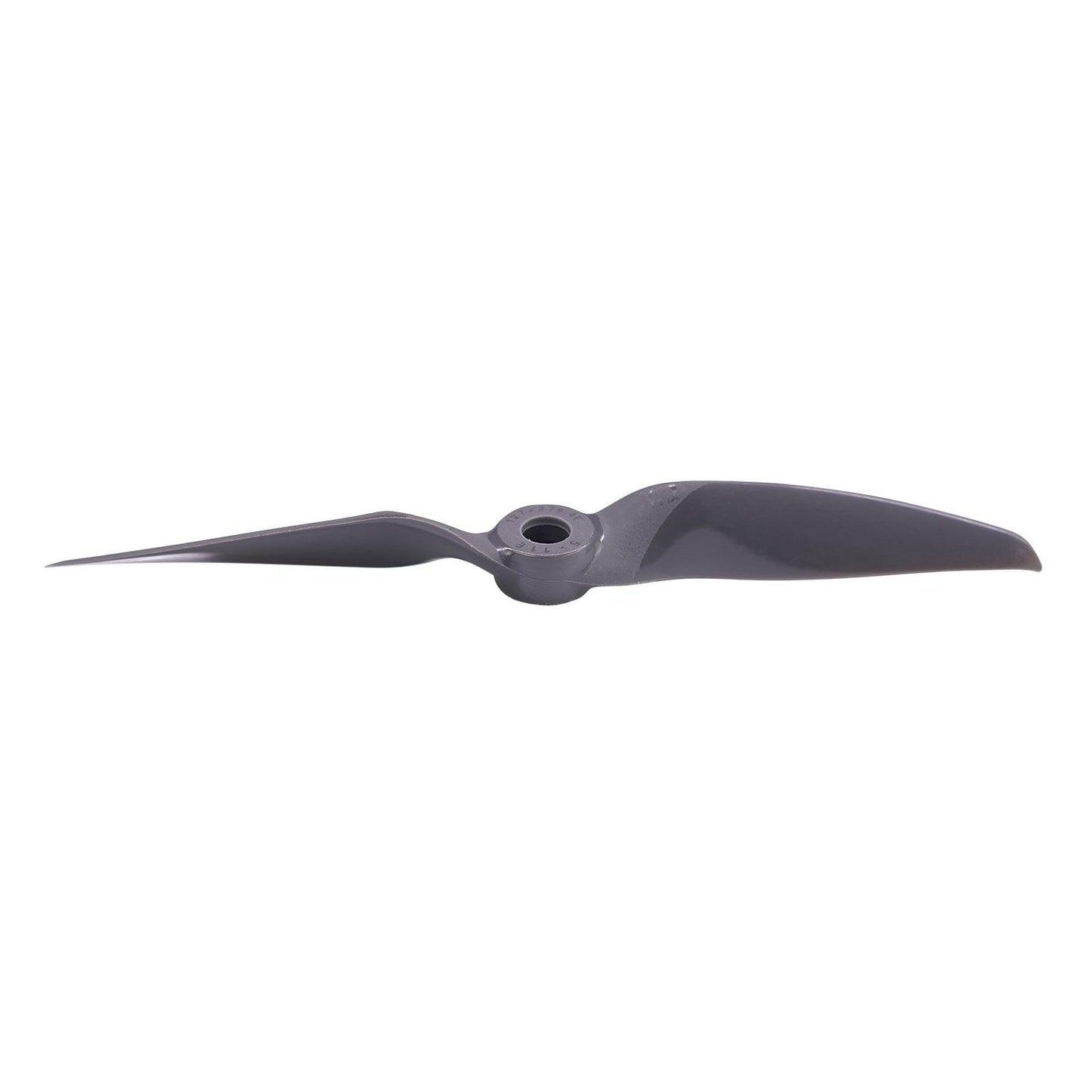 Single Gemfan Vortex propeller side profile showing blade pitch and hub thickness