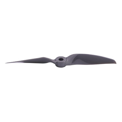 Single Gemfan Vortex propeller side profile showing blade pitch and hub thickness