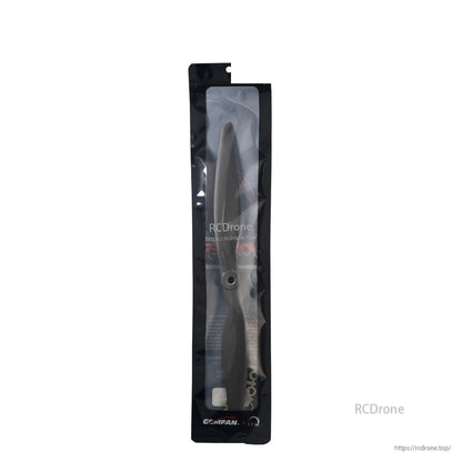 Sealed Gemfan propeller blister pack shown full length, hanging tab at top