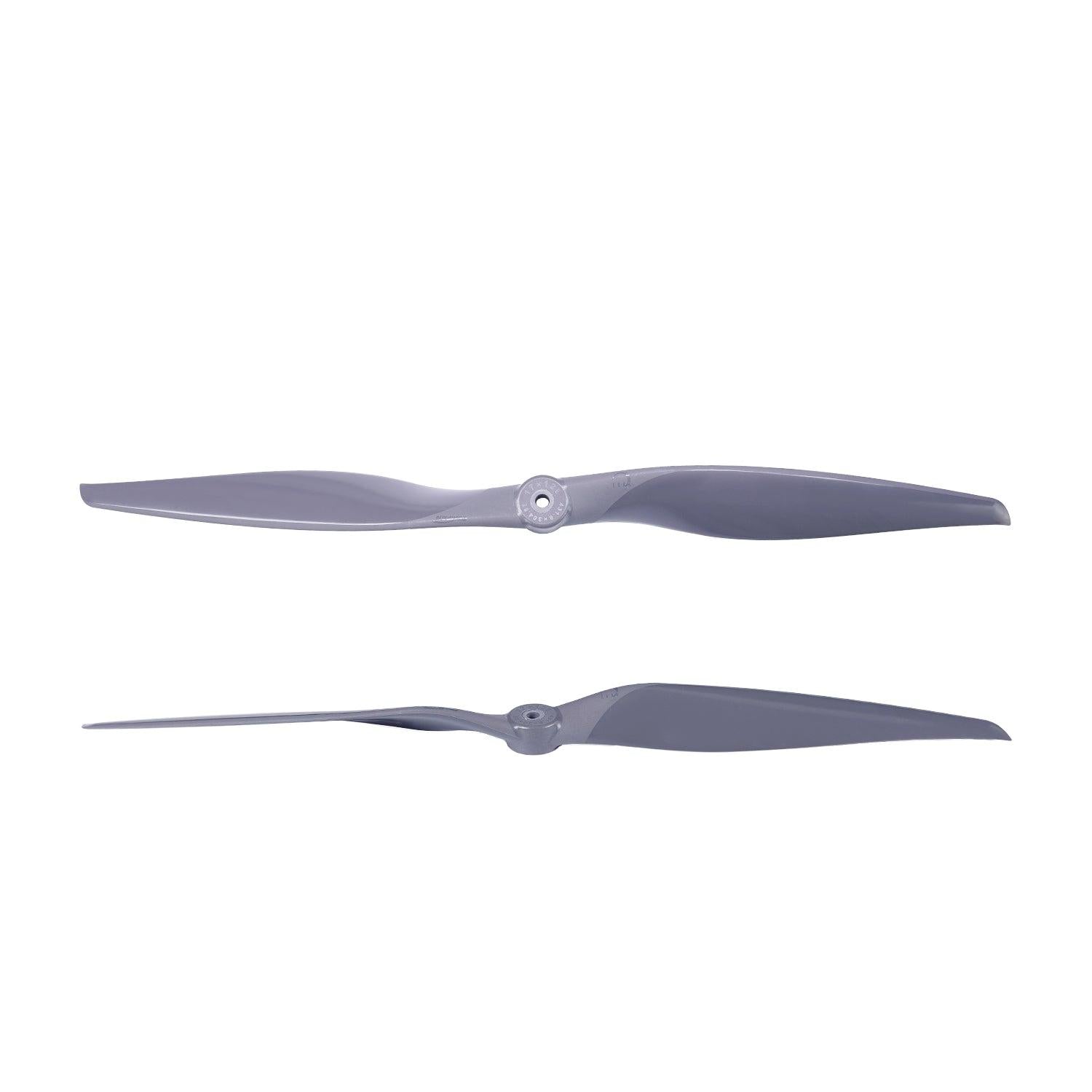 Gemfan Vortex 17x12E electric propeller, 6.35mm bore, two-blade full view on white background