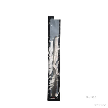 Propeller shown inside clear retail sleeve packaging, alternate view with header card and branding