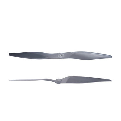 Gemfan Vortex 21x12E electric propeller, top and side profile views on white background