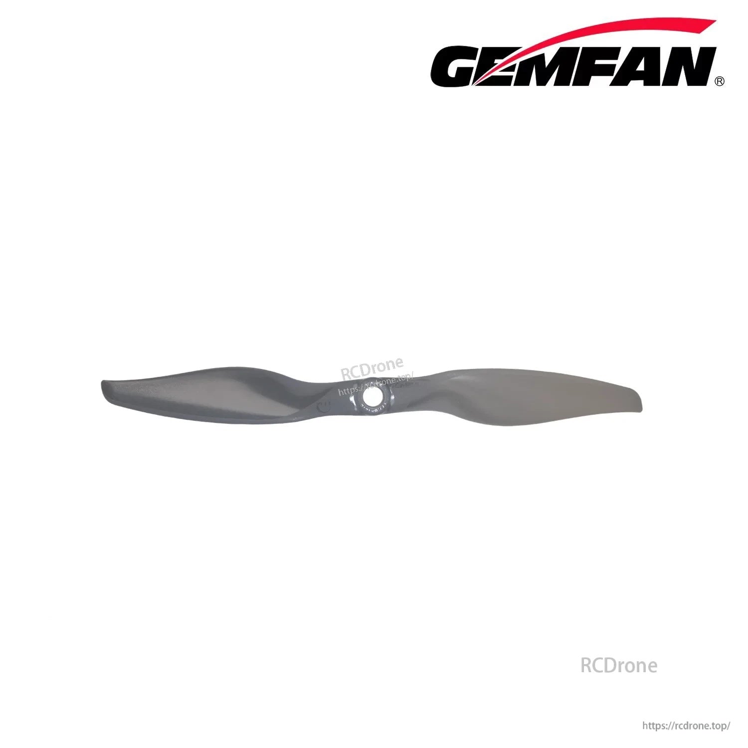 Angled view highlighting the Vortex airfoil and thin blade profile for stable high-RPM electric propulsion
