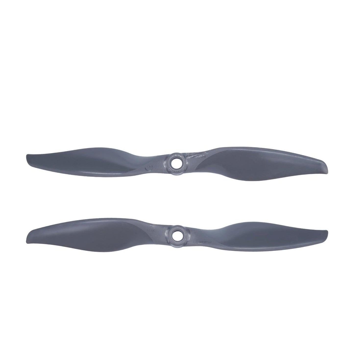 Pair of Gemfan Vortex 7x5 reverse-rotation propellers shown side by side, 2pcs set
