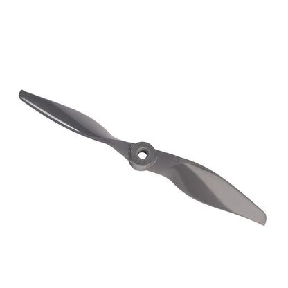 Gemfan Vortex 8x8 propeller angled view showing blade twist and center mounting hole
