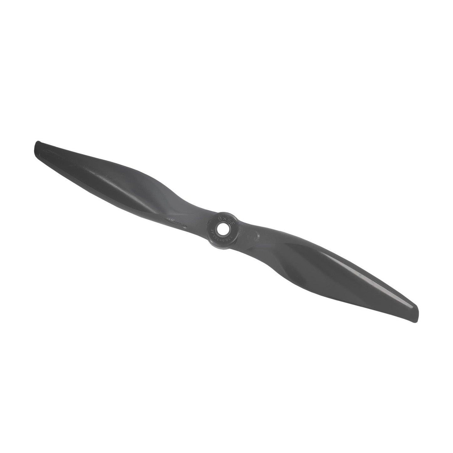Gemfan Vortex 9x6 electric propeller, glass-fiber nylon, 6.35mm center hole, single blade pair view