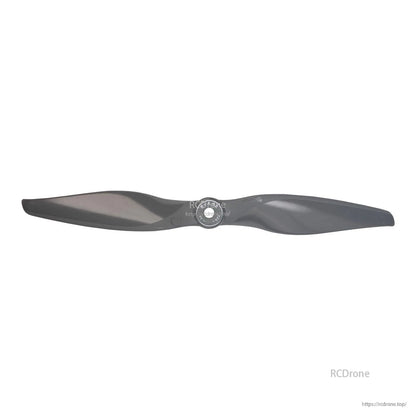 Gemfan Vortex 9x4.5 propeller, full-length top view with hub centered