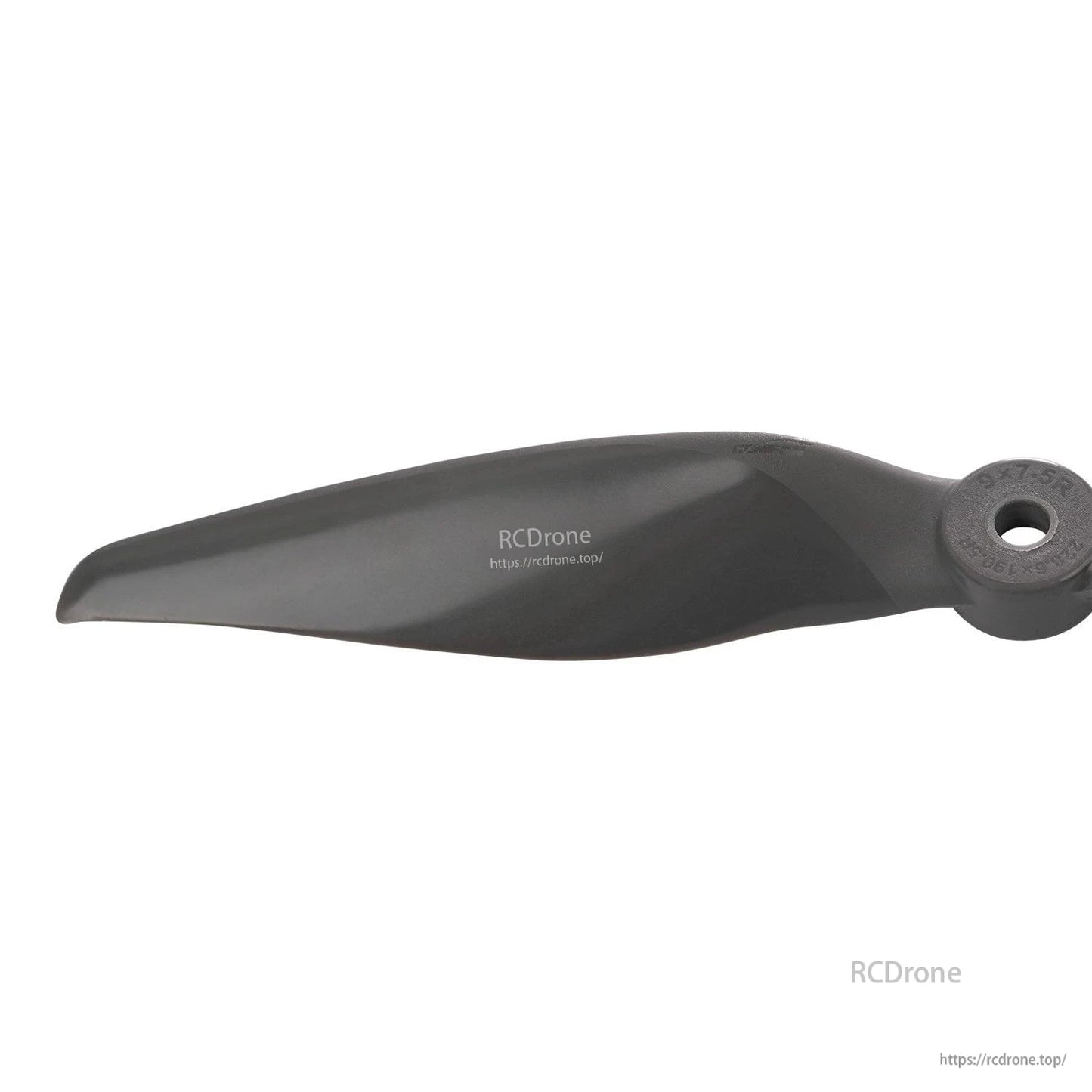 Close-up of one blade section and leading edge, matte finish detail