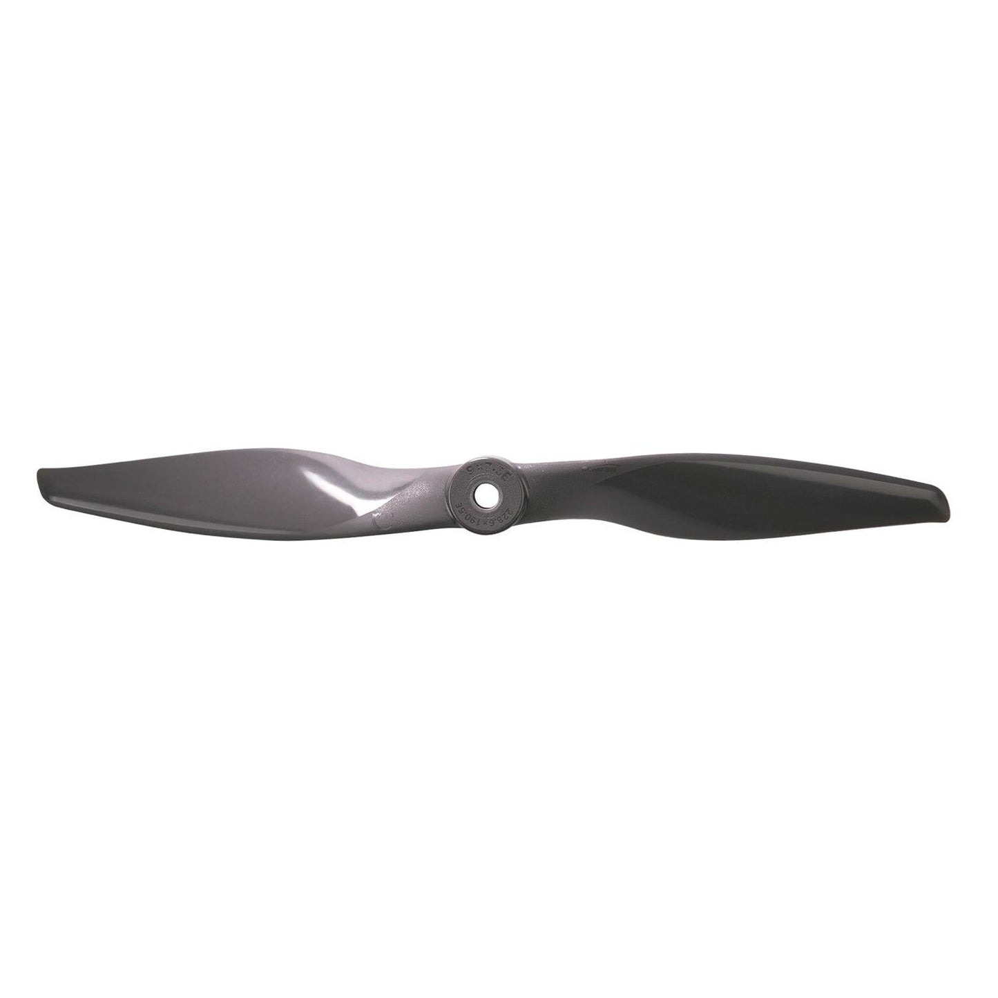Single Gemfan Vortex 9x7.5 propeller, full top view showing hub and blade shape