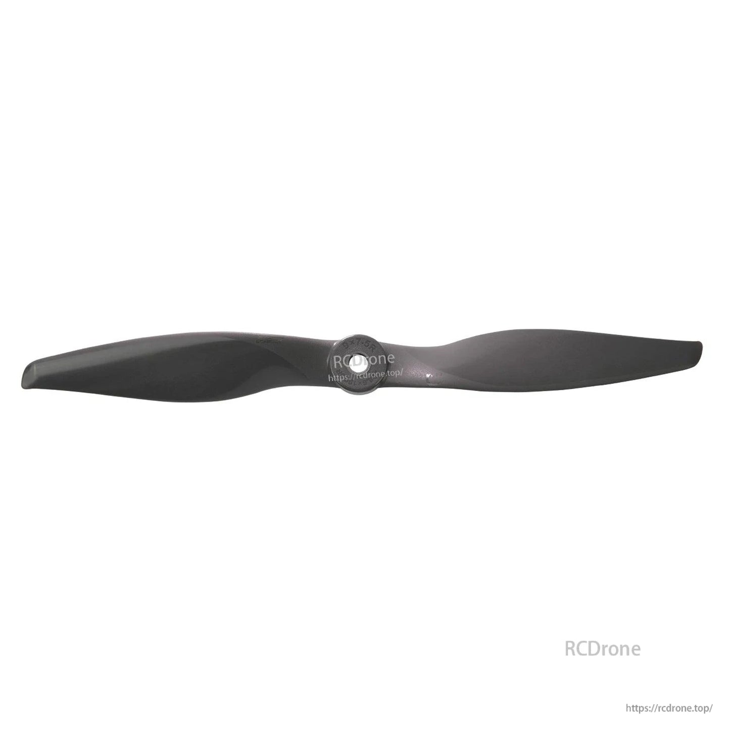 Gemfan Vortex 9x7.5E/9x7.5R propeller, full-length view with hub centered