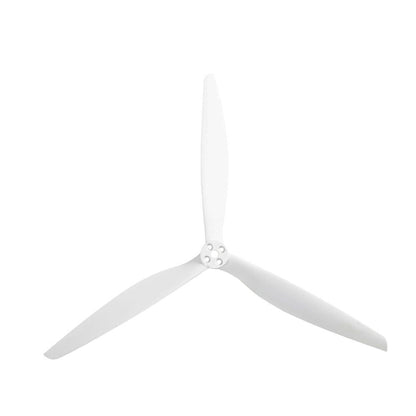 Gemfan X CLASS1310-3 3-blade propeller in white, tri-blade with 4-hole mounting hub
