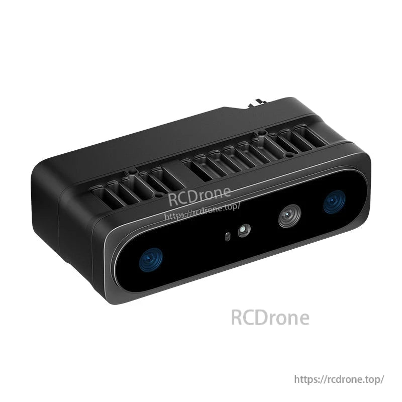 Gemini 435Le Industrial Stereo Vision Camera, Industrial stereo vision camera with PoE Gigabit Ethernet, IP67 rating, 0.31–20m+ depth range, and global shutter technology for reliable, high-speed imaging in harsh environments.