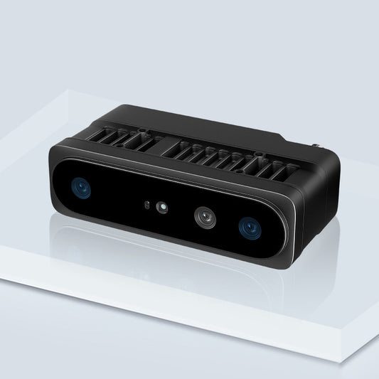 Gemini 435Le Industrial Stereo Vision Camera, PoE Gigabit Ethernet, IP67, 0.31–20m+ Depth, Global Shutter