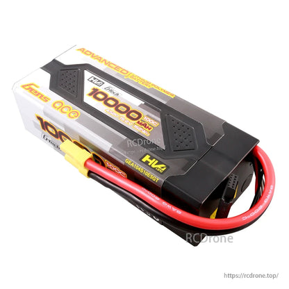 Gens ace Advanced G-Tech LiPo battery pack 10000mAh 4S 15.2V 100C with XT90-style connector leads