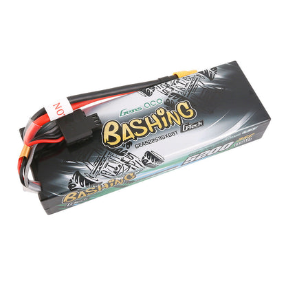 Gens ace Bashing hardcase 2S 5200mAh 7.4V LiPo battery pack with XT60 connector and balance lead